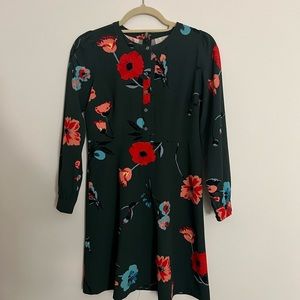 Loft floral printing dress